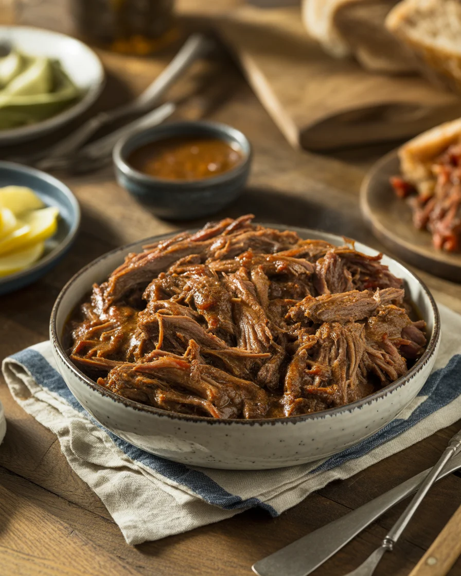 BBQ pulled beef