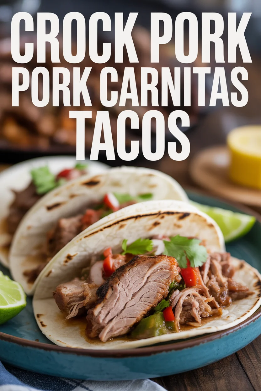 Crock Pot Pork Carnitas Tacos 30 Crock Pot Pork Carnitas Tacos