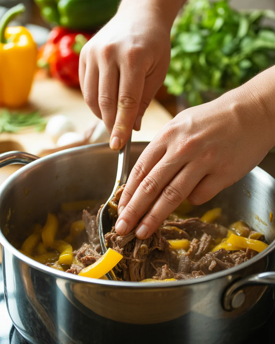 Dump & Go Italian Beef Sandwiches