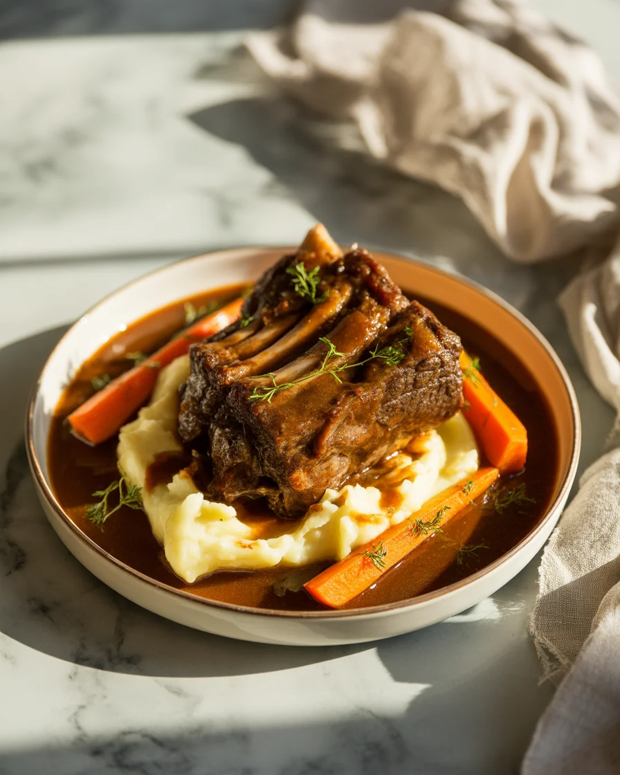 Fall-Off-the-Bone Short Ribs in Crock Pot 24 short ribs
