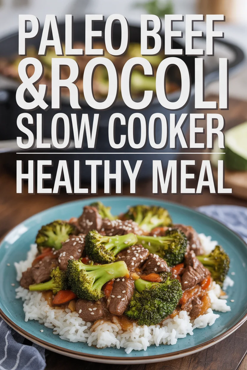 Paleo Beef & Broccoli – Slow Cooker Healthy Meal 26 Paleo Beef & Broccoli – Slow Cooker Healthy Meal