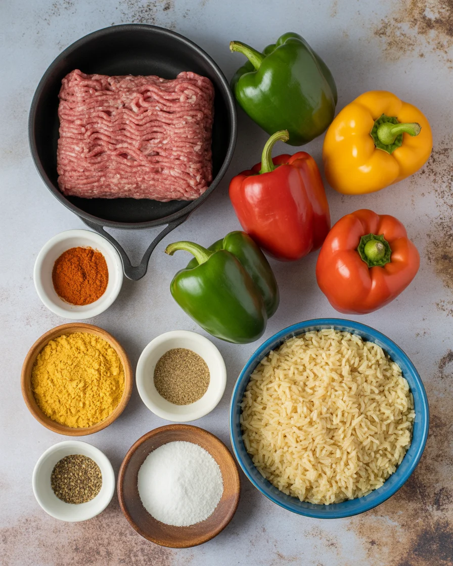 Stuffed Pepper Casserole – Dump & Go Slow Cooker 25 stuffed pepper casserole