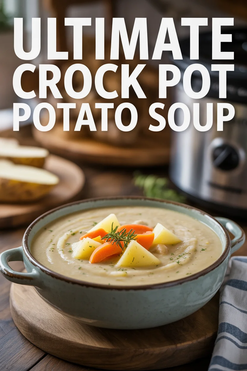 Ultimate Crock Pot Potato Soup 27 potato soup