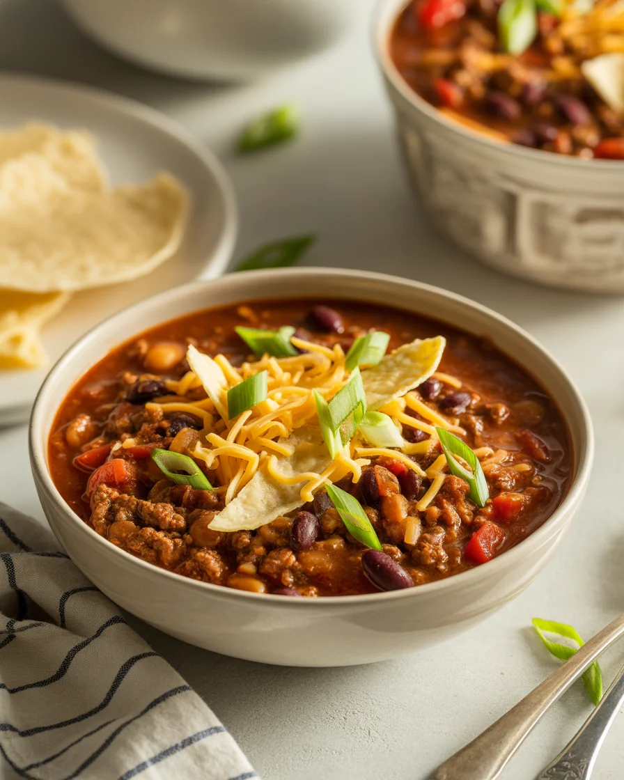 3-Ingredient Crock Pot Chili 16 3-ingredient chili