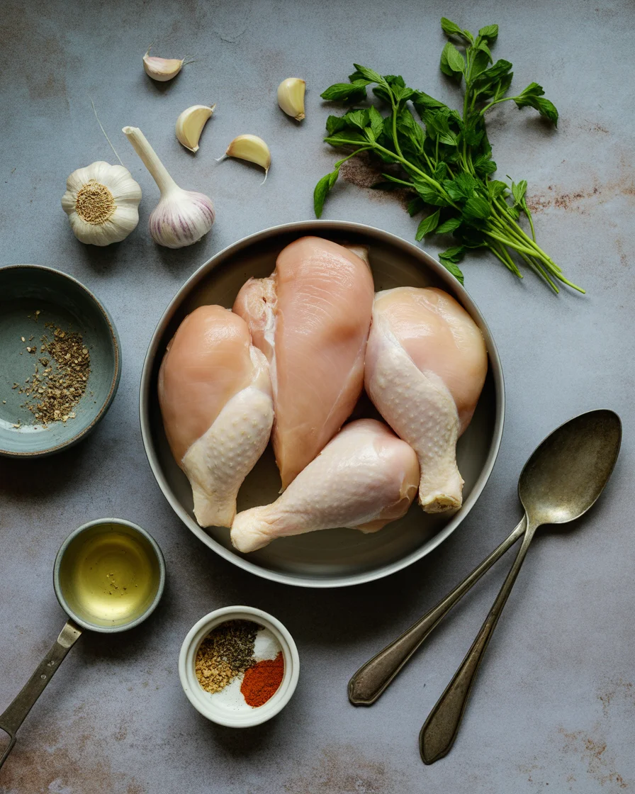 creamy garlic chicken