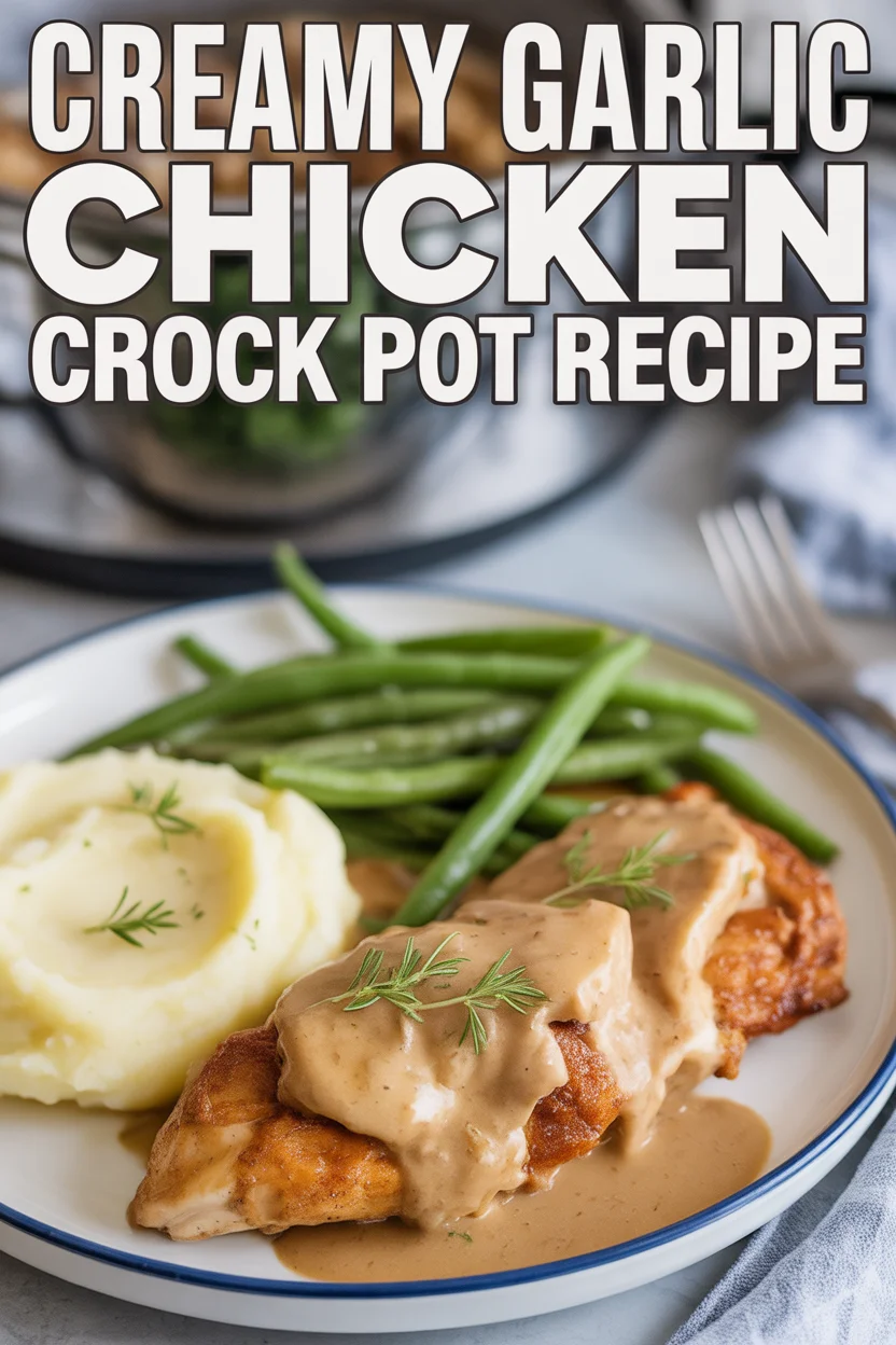 creamy garlic chicken