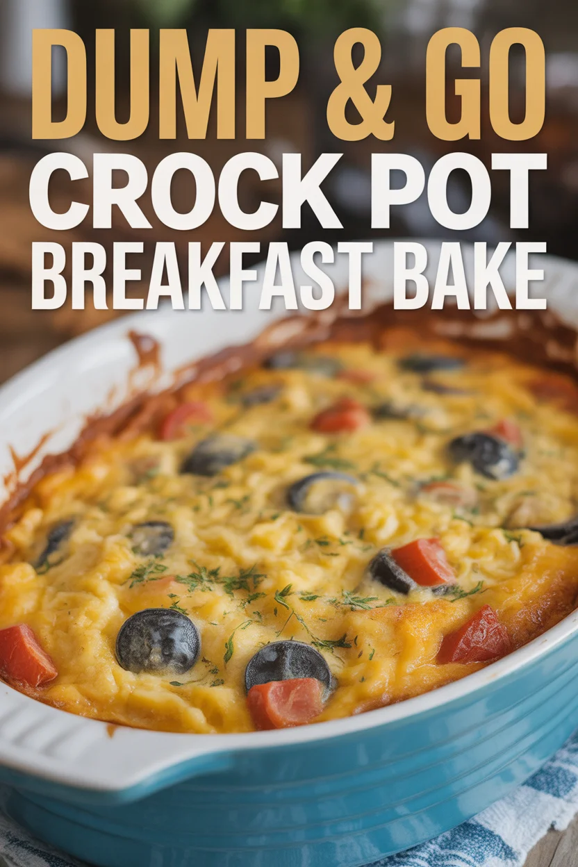 Dump and Go Crock Pot Breakfast Bake 26 dump andamp; go breakfast bake