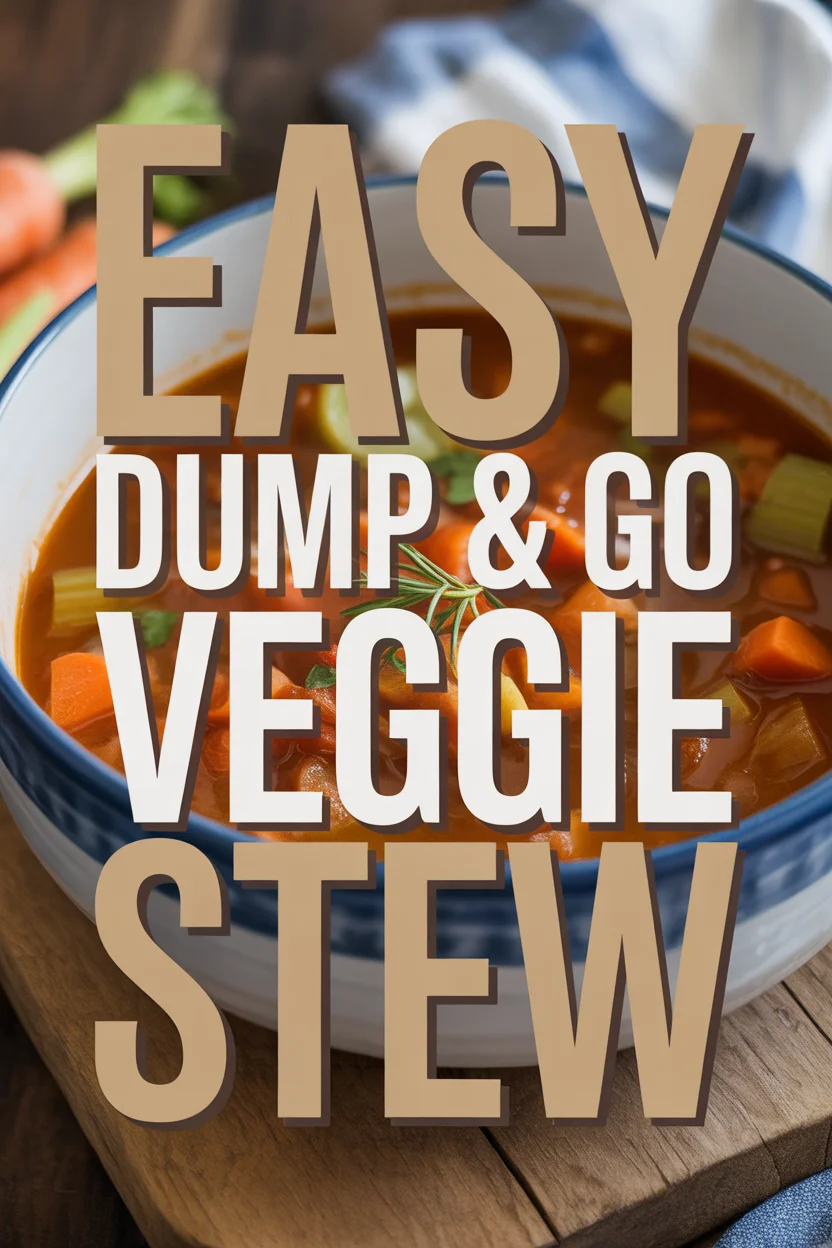 Easy Dump and Go Veggie Stew 29 Easy Dump andamp; Go Veggie Stew