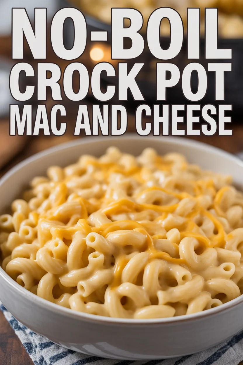 No-Boil Crock Pot Mac and Cheese 25 No-Boil Crock Pot Mac and Cheese