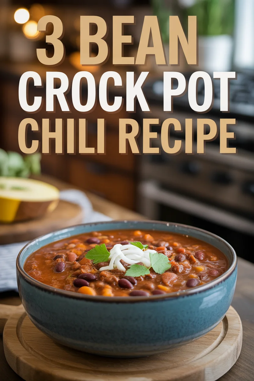 3 Bean Crock Pot Chili Recipe 29 3 Bean Crock Pot Chili Recipe