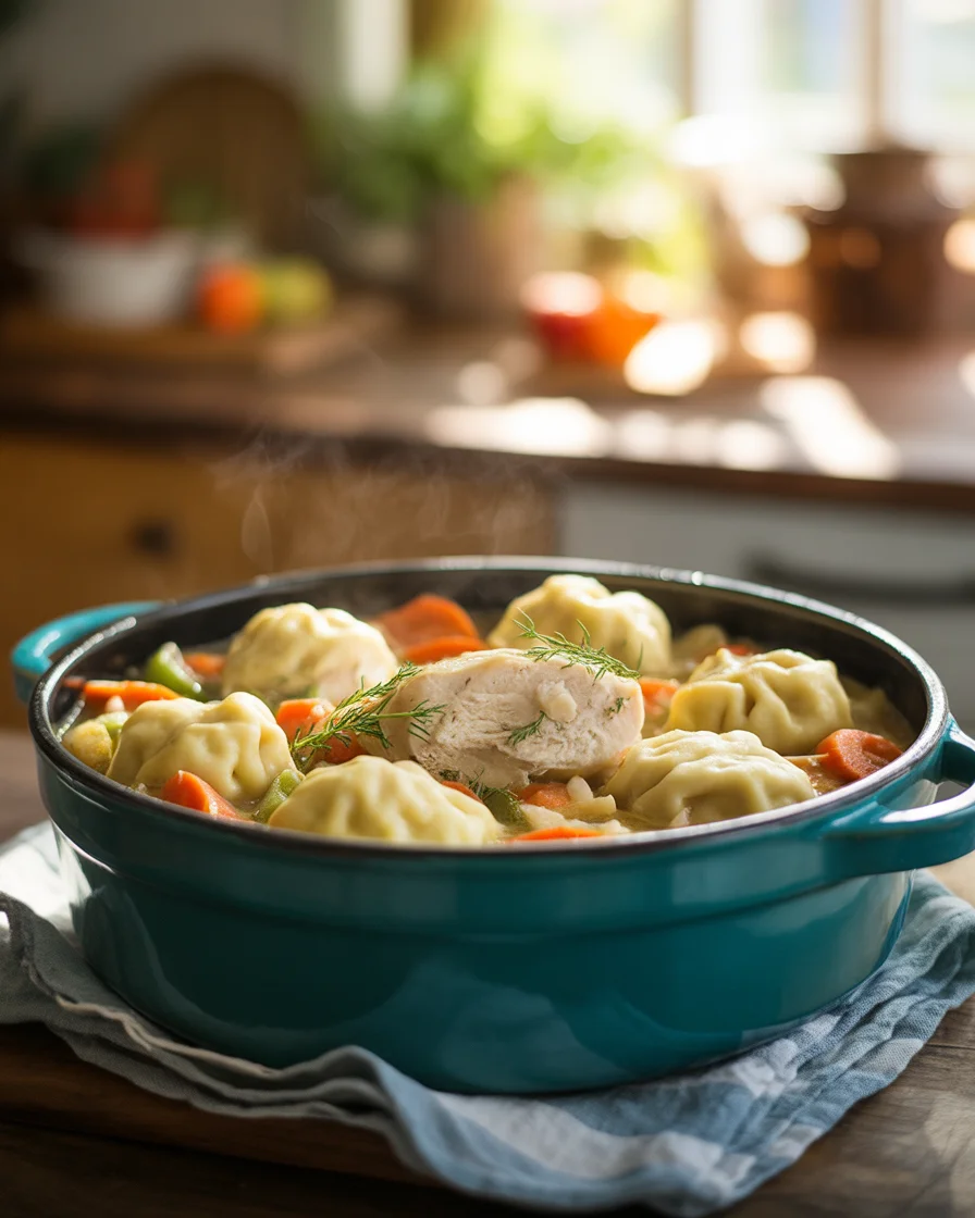 Classic Chicken and Dumplings in the Slow Cooker 26 chicken and dumplings