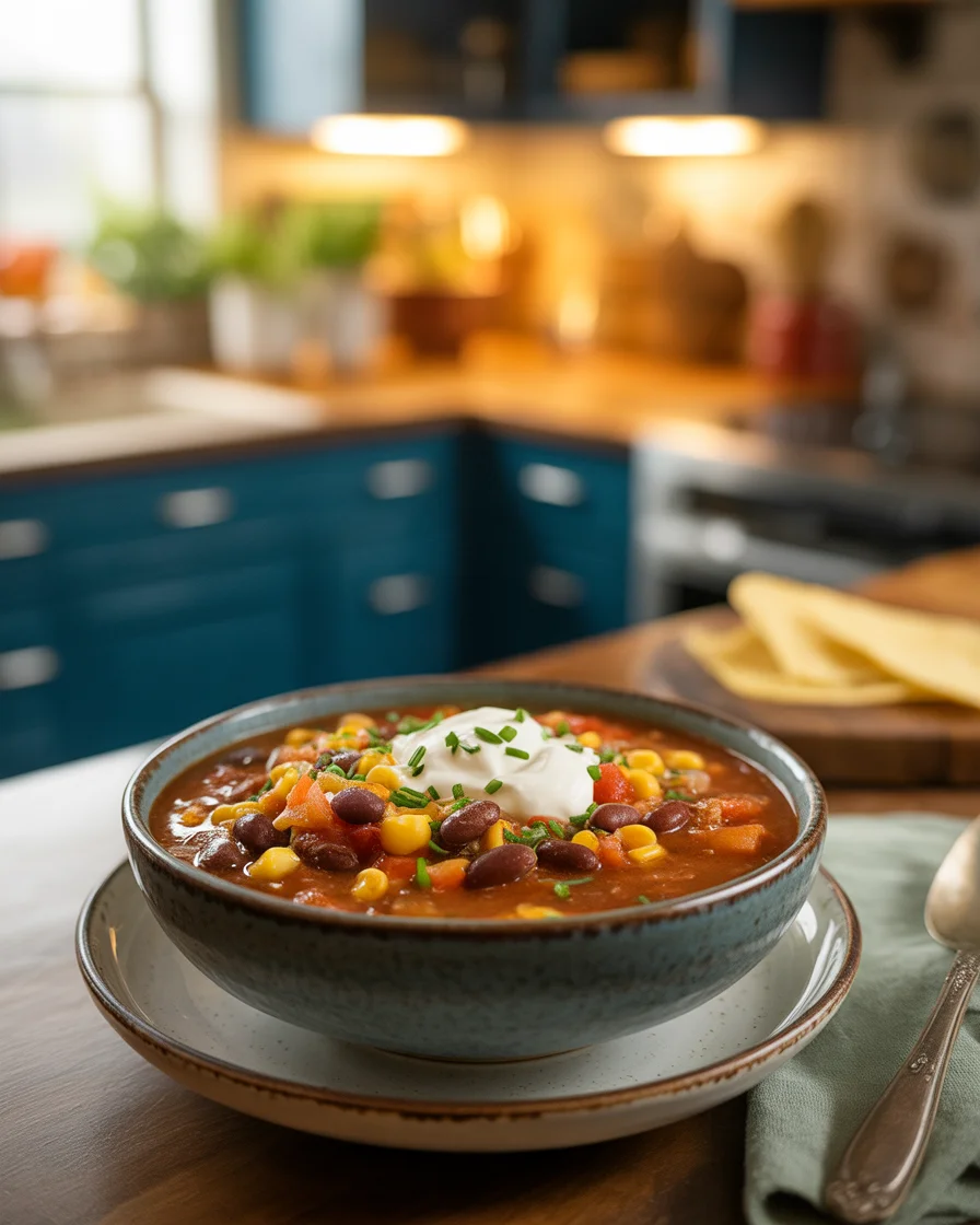 Dump & Go Crock Pot Taco Soup