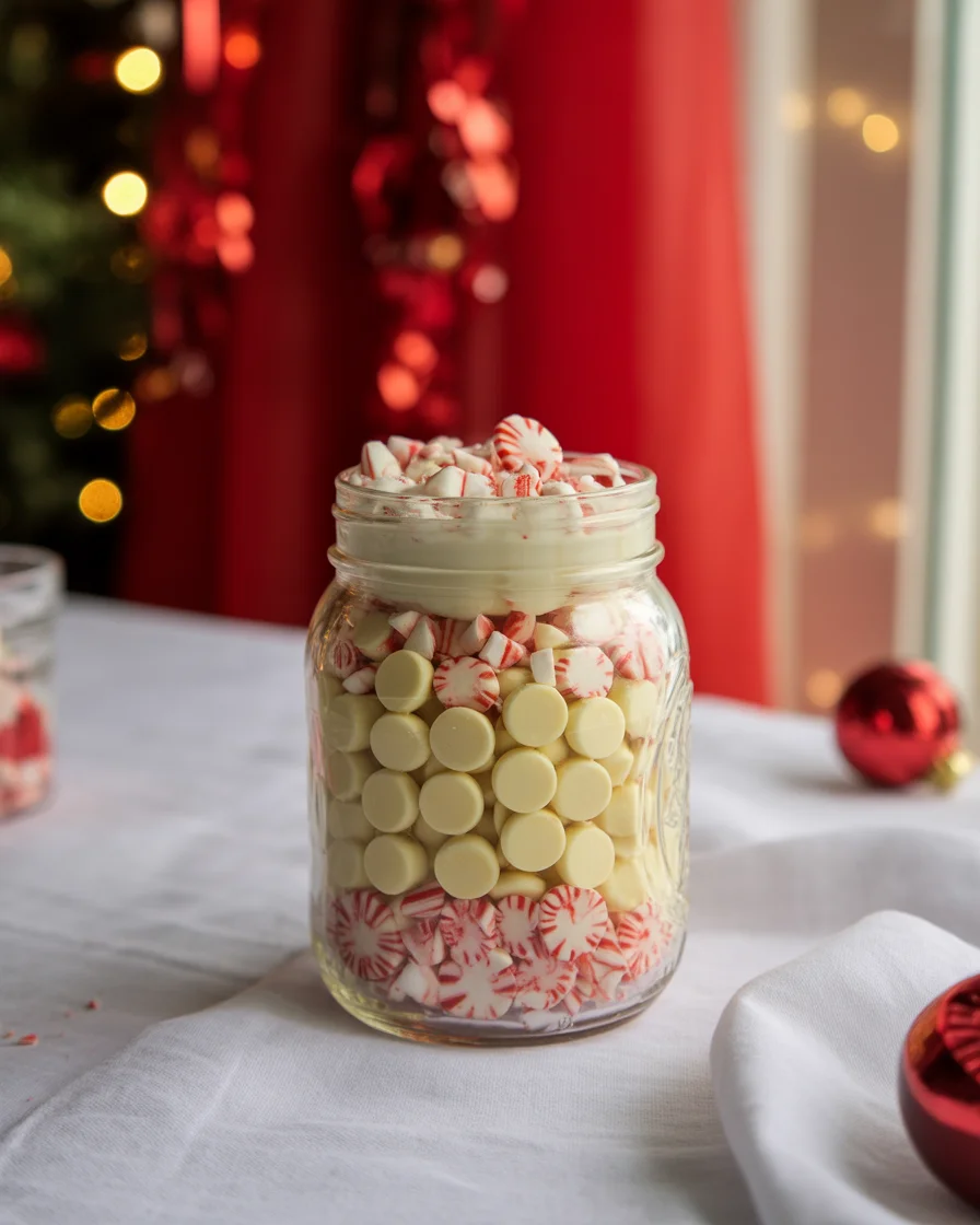 Holiday Candy Cane Hot Cocoa – Crock Pot Edition