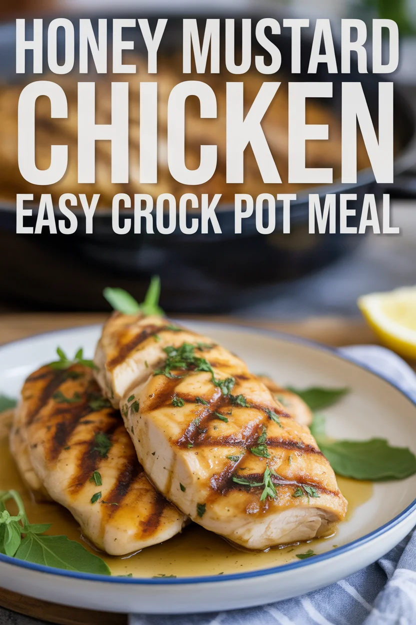 Honey Mustard Chicken – Easy Crock Pot Meal 23 Honey Mustard Chicken – Easy Crock Pot Meal