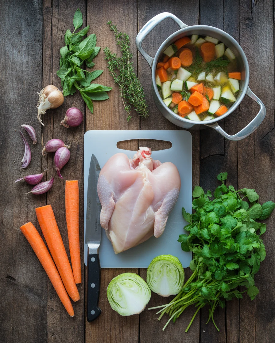 Low-Carb Chicken Stew in the Crock Pot