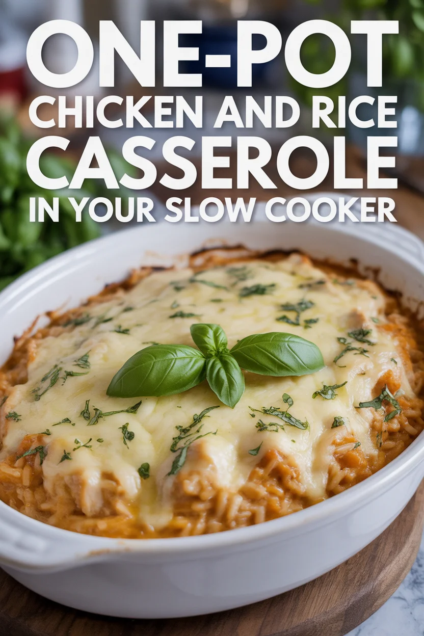 chicken and rice casserole