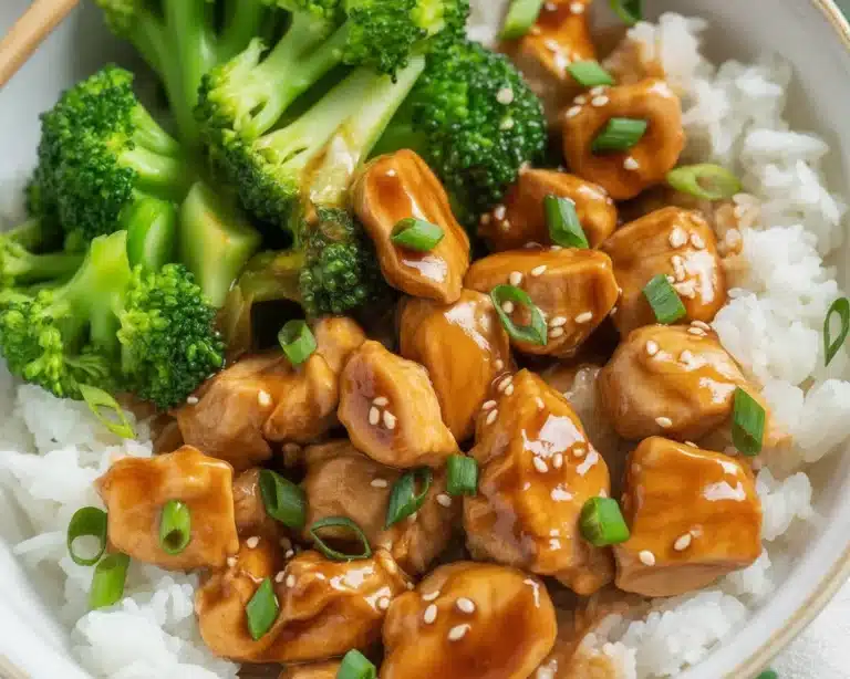 Easy Teriyaki Chicken recipe with sweet and savory sauce, ready in 15 minutes.
