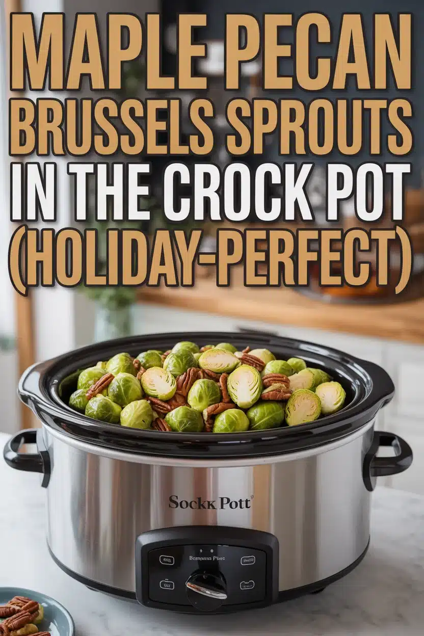 maple brussels sprouts slow cooker
