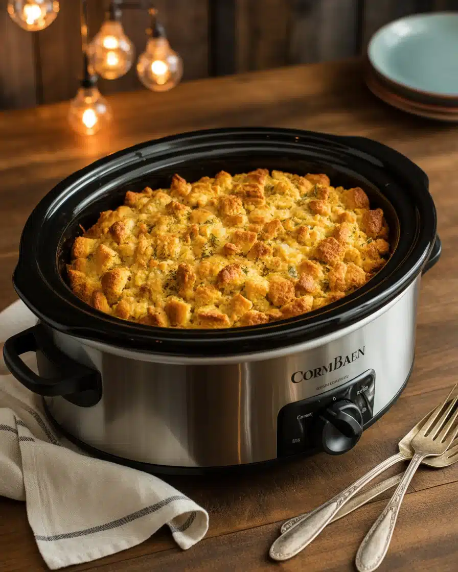 cornbread dressing crock pot