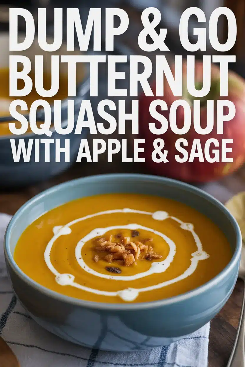 butternut squash soup crock pot