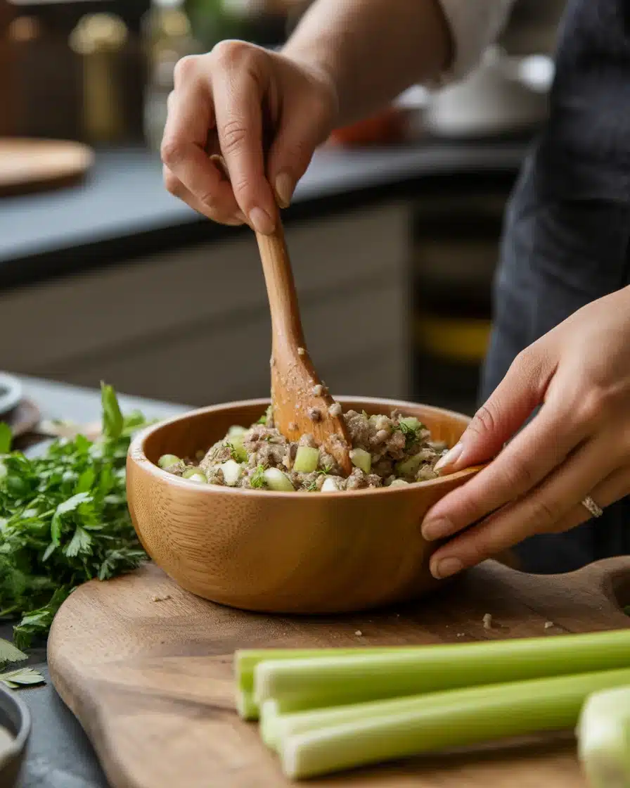 Slow Cooker Southern Cornbread Dressing (No Oven Needed)