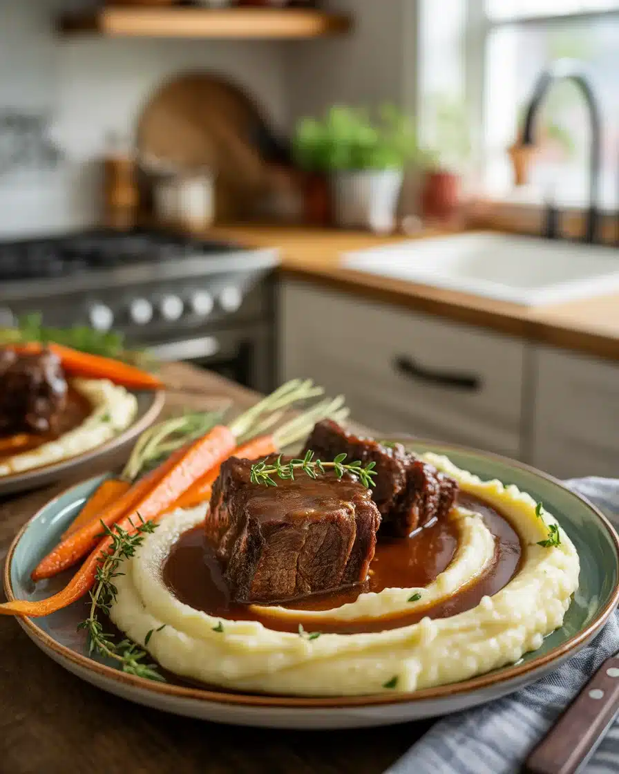 beef short ribs crock pot