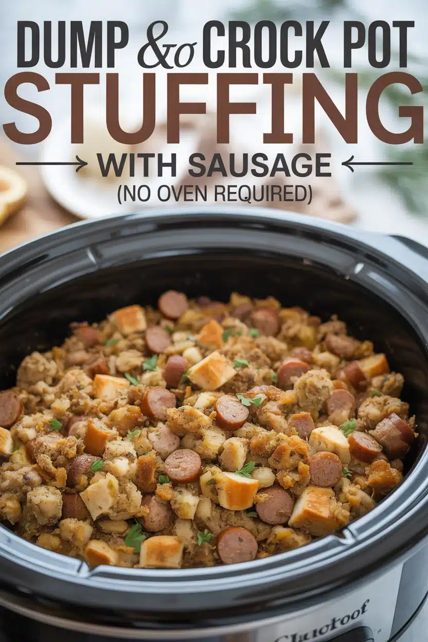 crock pot stuffing