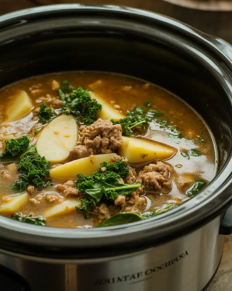 Crock Pot Zuppa Toscana (Olive Garden Copycat Comfort)