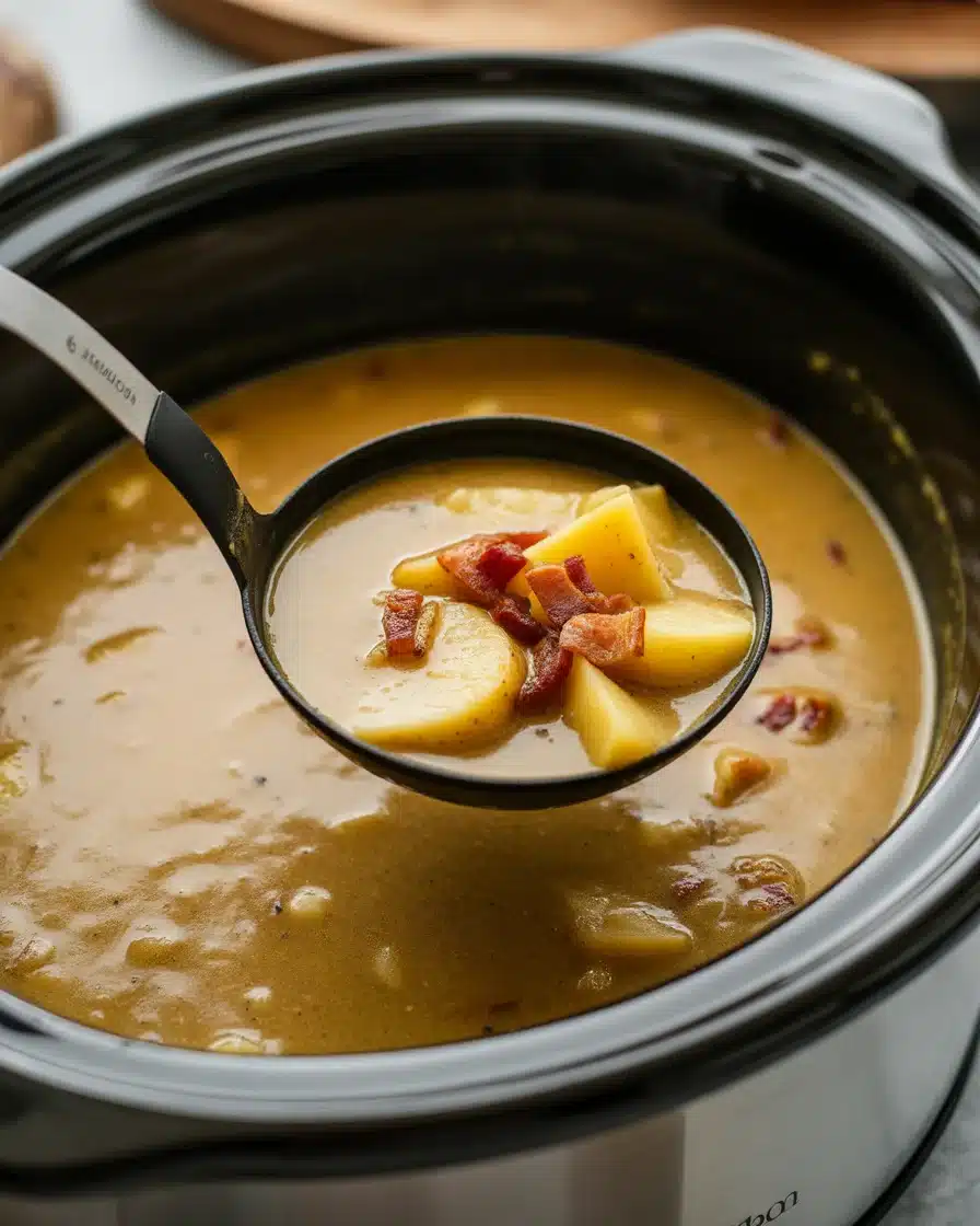 potato soup crock pot