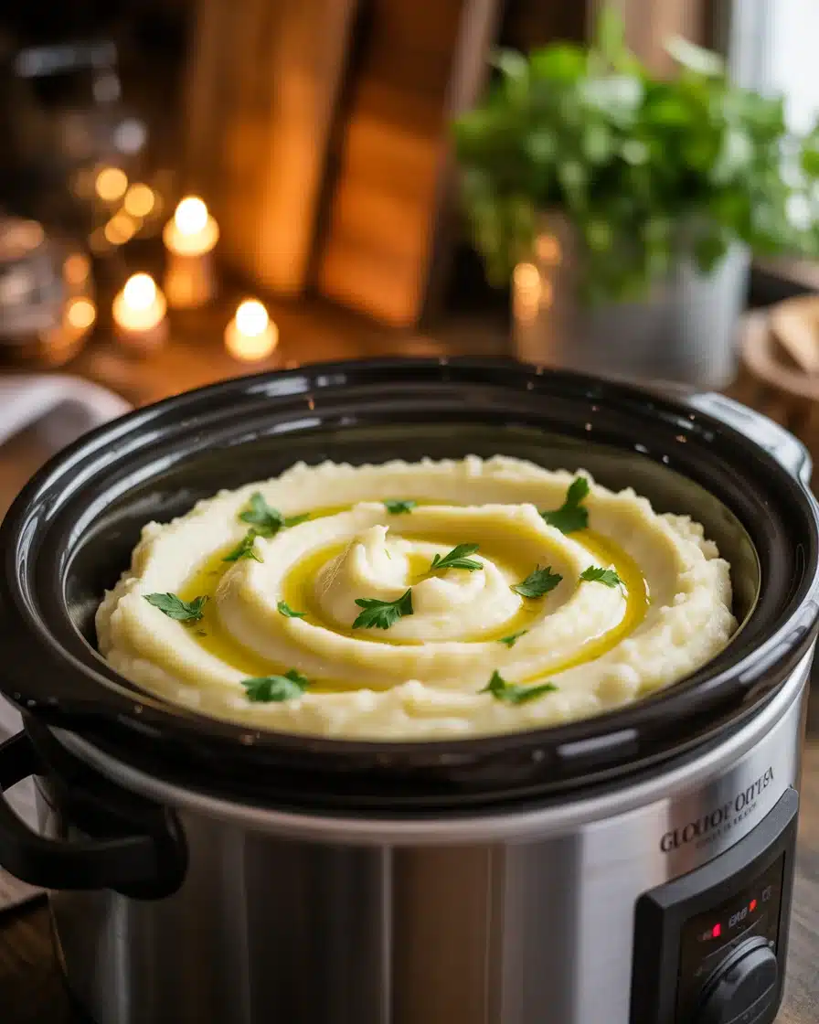 Creamiest-Ever Crock Pot Mashed Potatoes for Thanksgiving