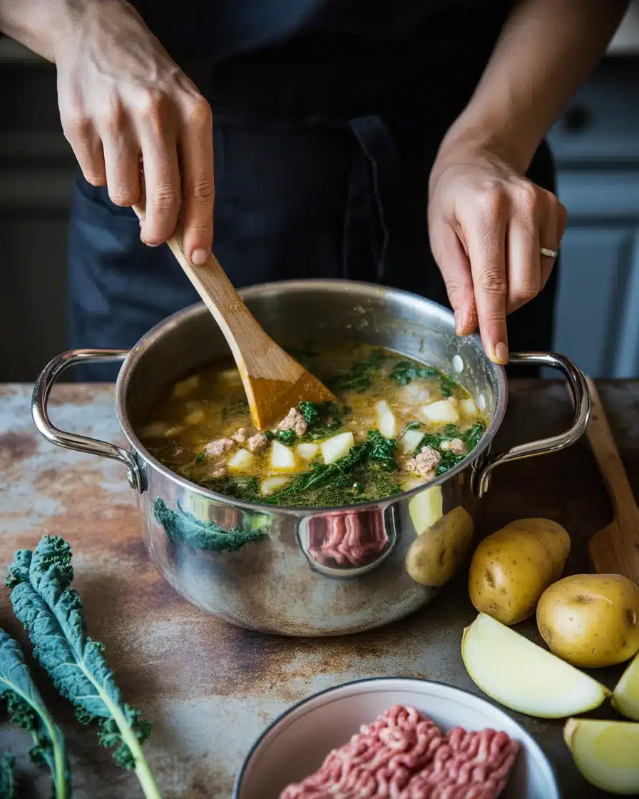 zuppa toscana crock pot