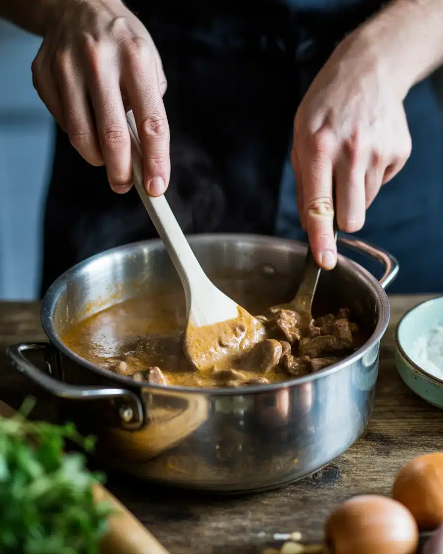Dump & Go Crock Pot Beef Stroganoff (Creamy & Classic)