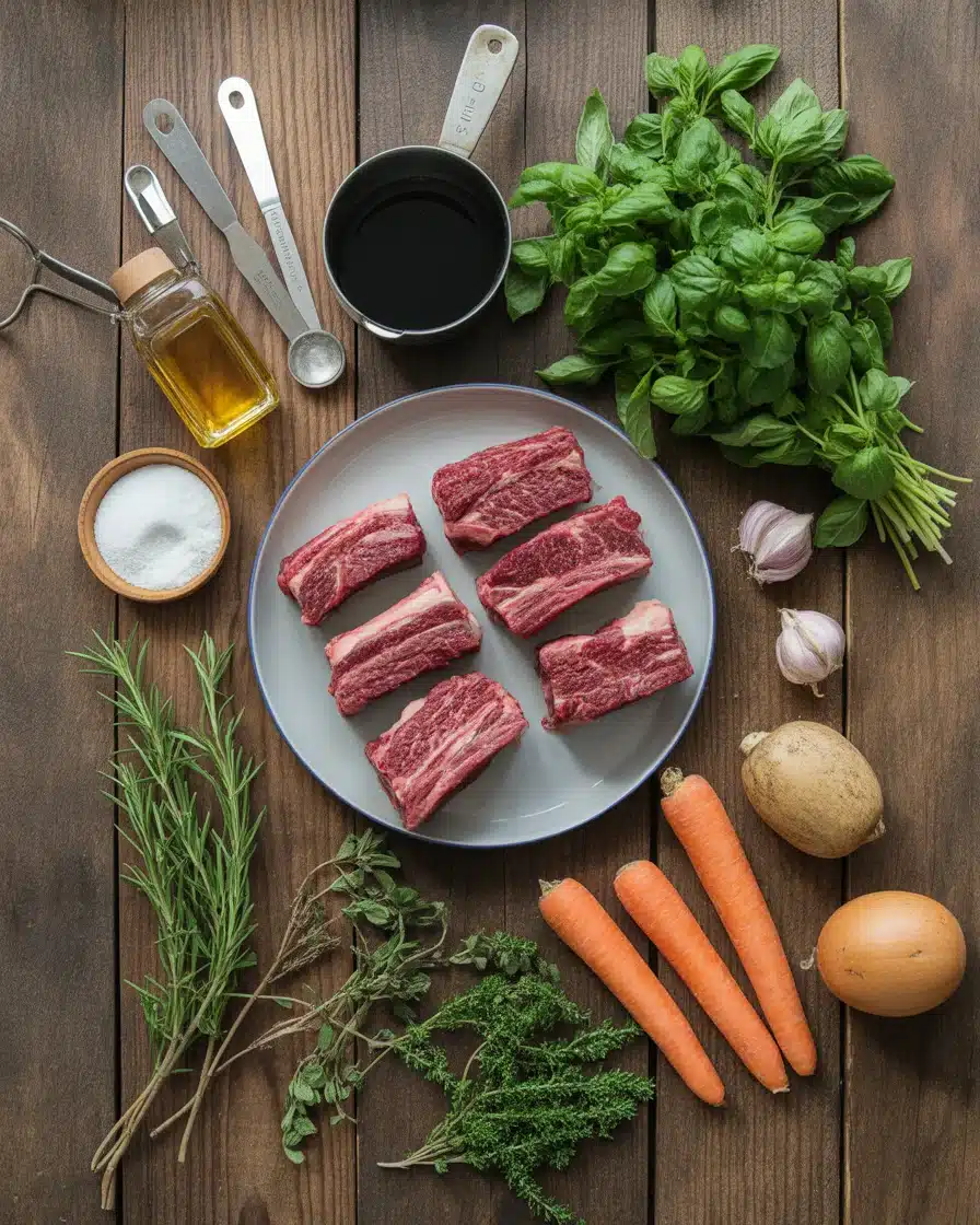 Honey Balsamic Slow Cooker Short Ribs (Fall-Off-the-Bone)