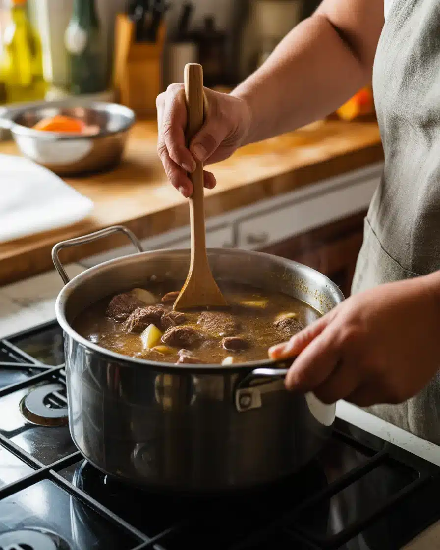 french onion stew crock pot