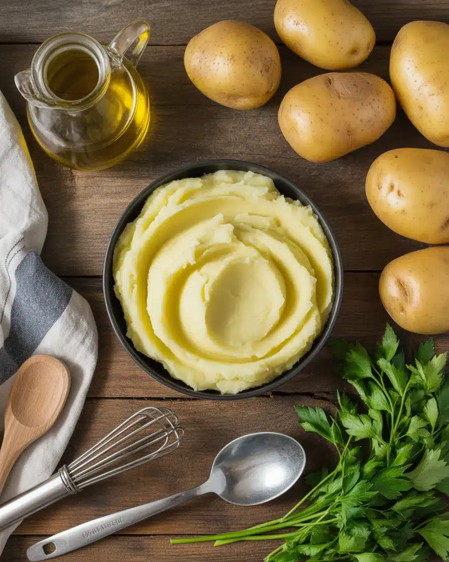 slow cooker mashed potatoes