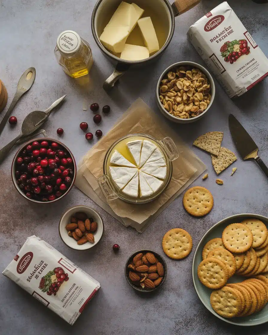 cranberry brie dip