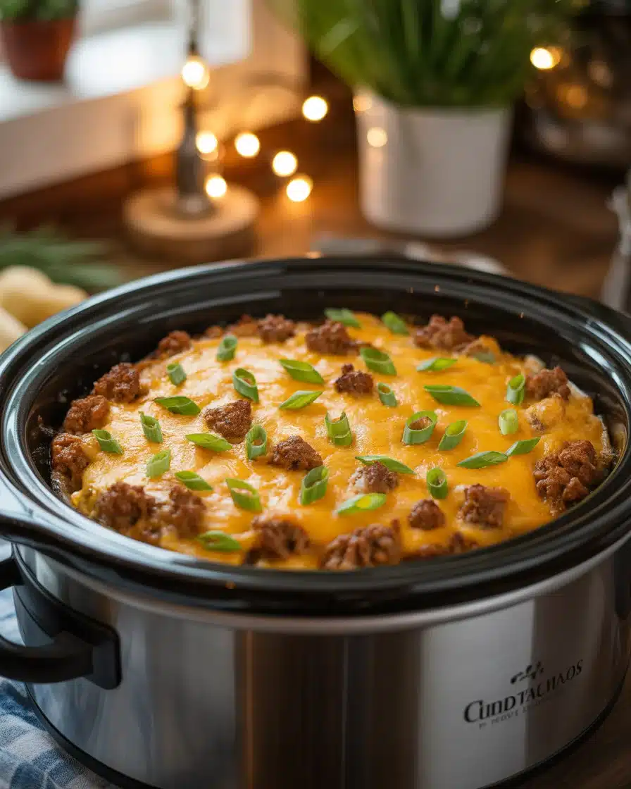 Christmas Morning Breakfast Casserole (Dump & Go Magic)