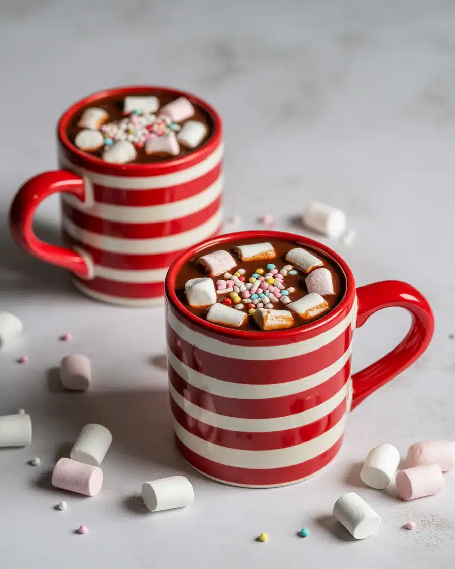 Creamy Peppermint Hot Chocolate Bar (Holiday Slow Cooker Style)