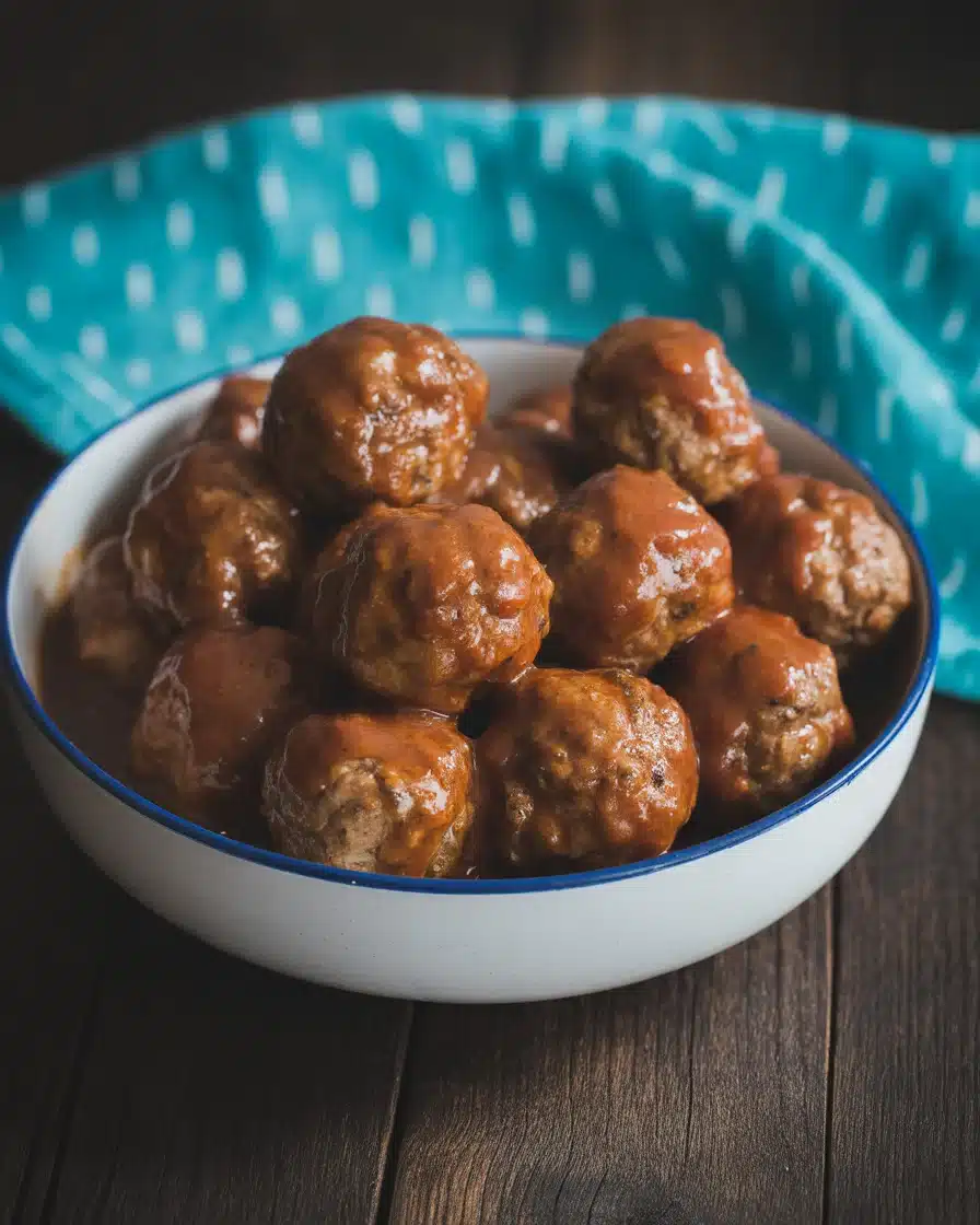 Dump & Go Hot Honey Cranberry Meatballs (Party Favorite!)