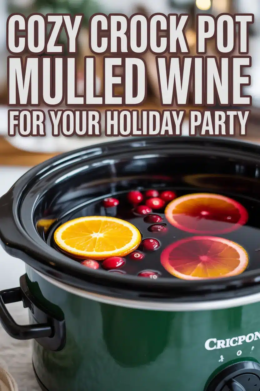 mulled wine crock pot