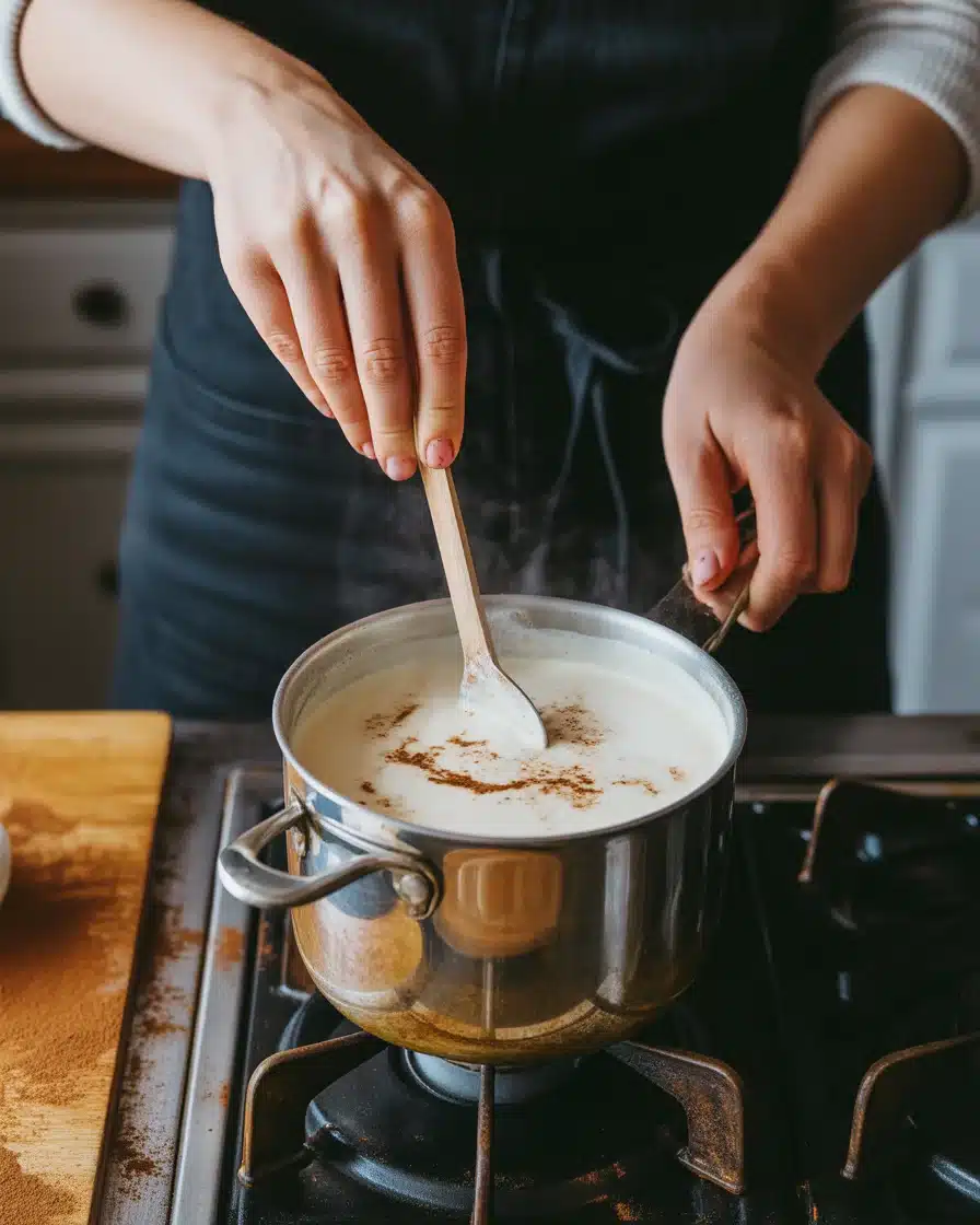 Pumpkin Spice White Hot Chocolate (Crock Pot Magic)