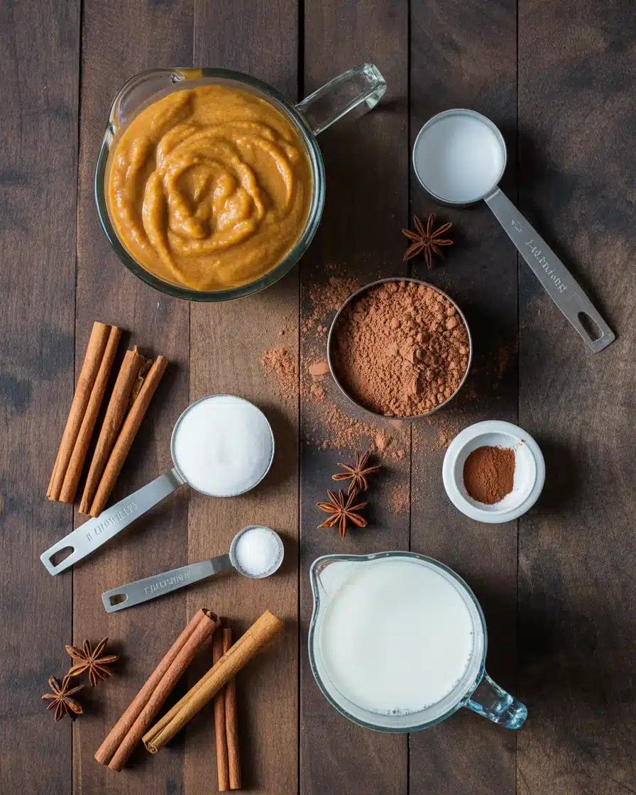 pumpkin white hot chocolate