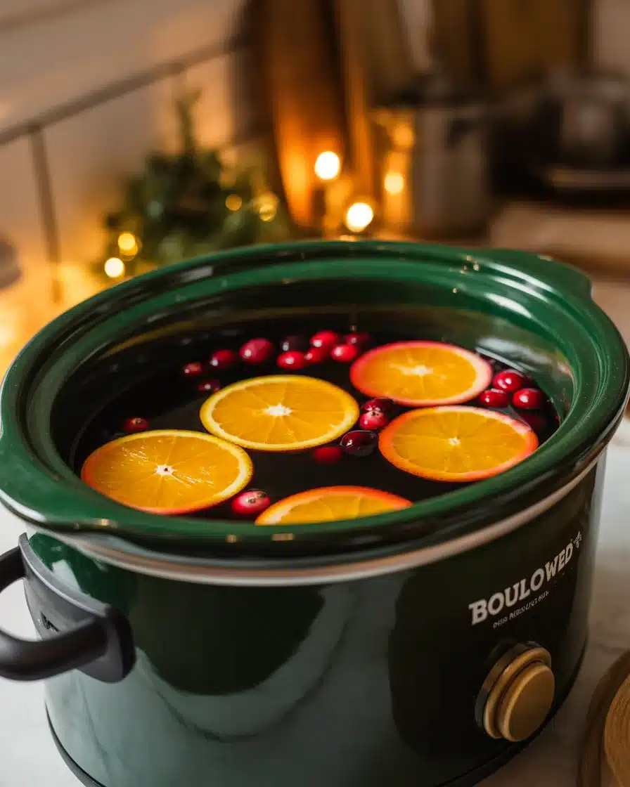 Cozy Crock Pot Mulled Wine for Your Holiday Party