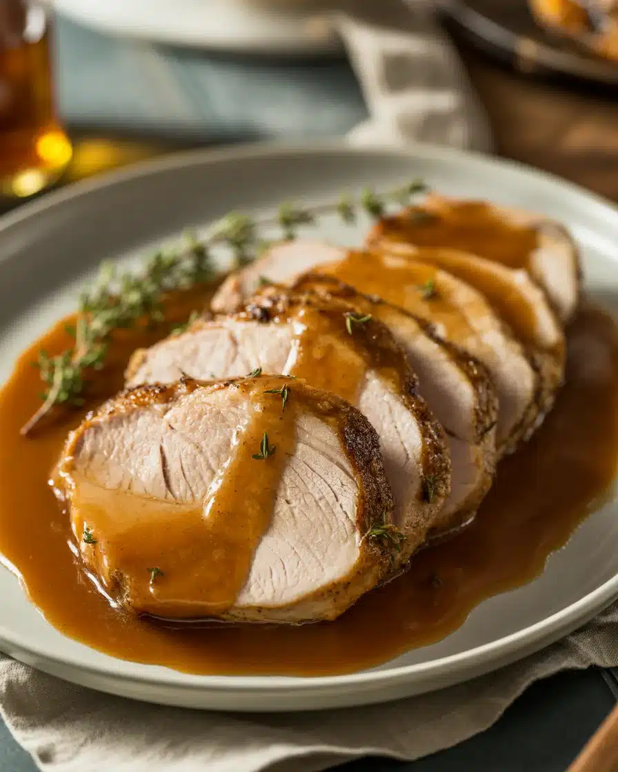 maple pork loin slow cooker
