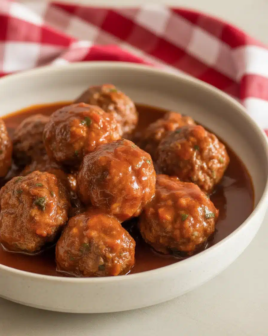 cranberry meatballs crockpot