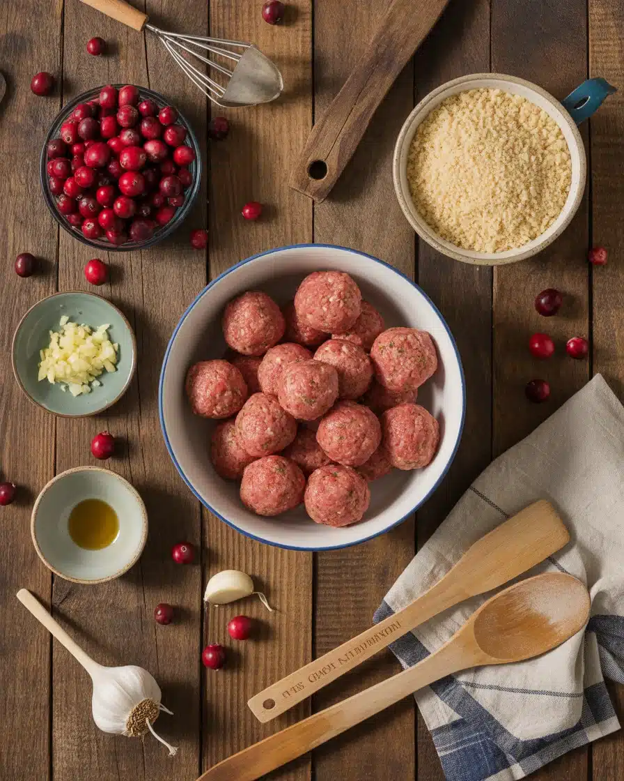 cranberry meatballs crockpot