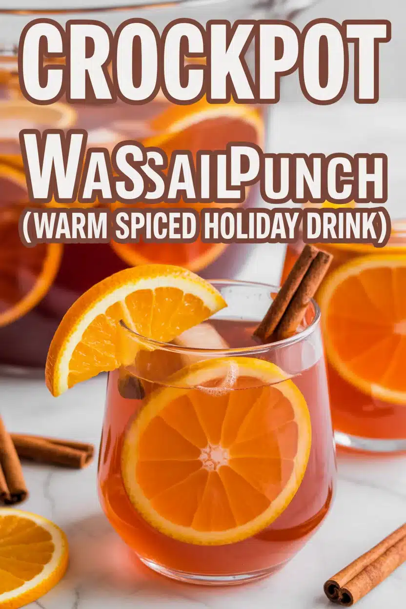 crockpot wassail punch