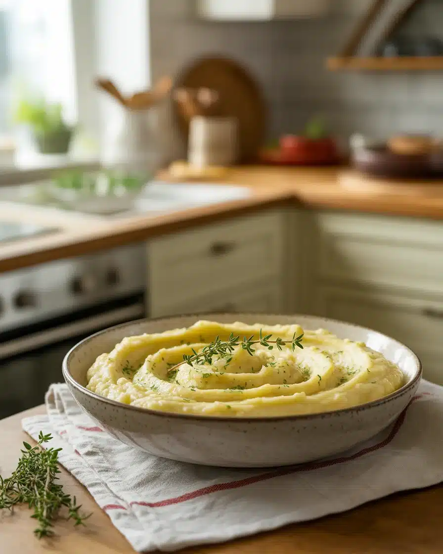 mashed cauliflower crock pot