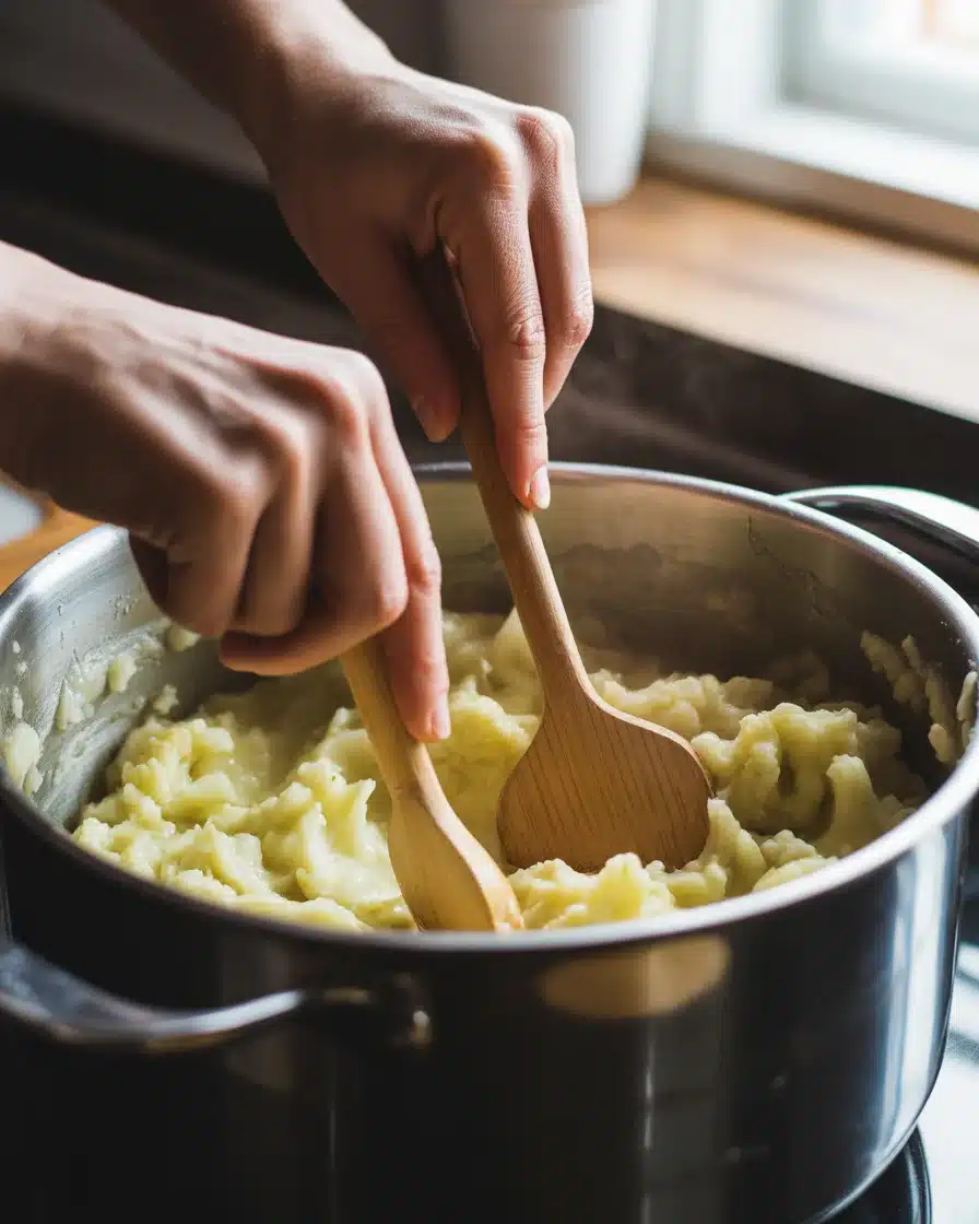 mashed cauliflower crock pot