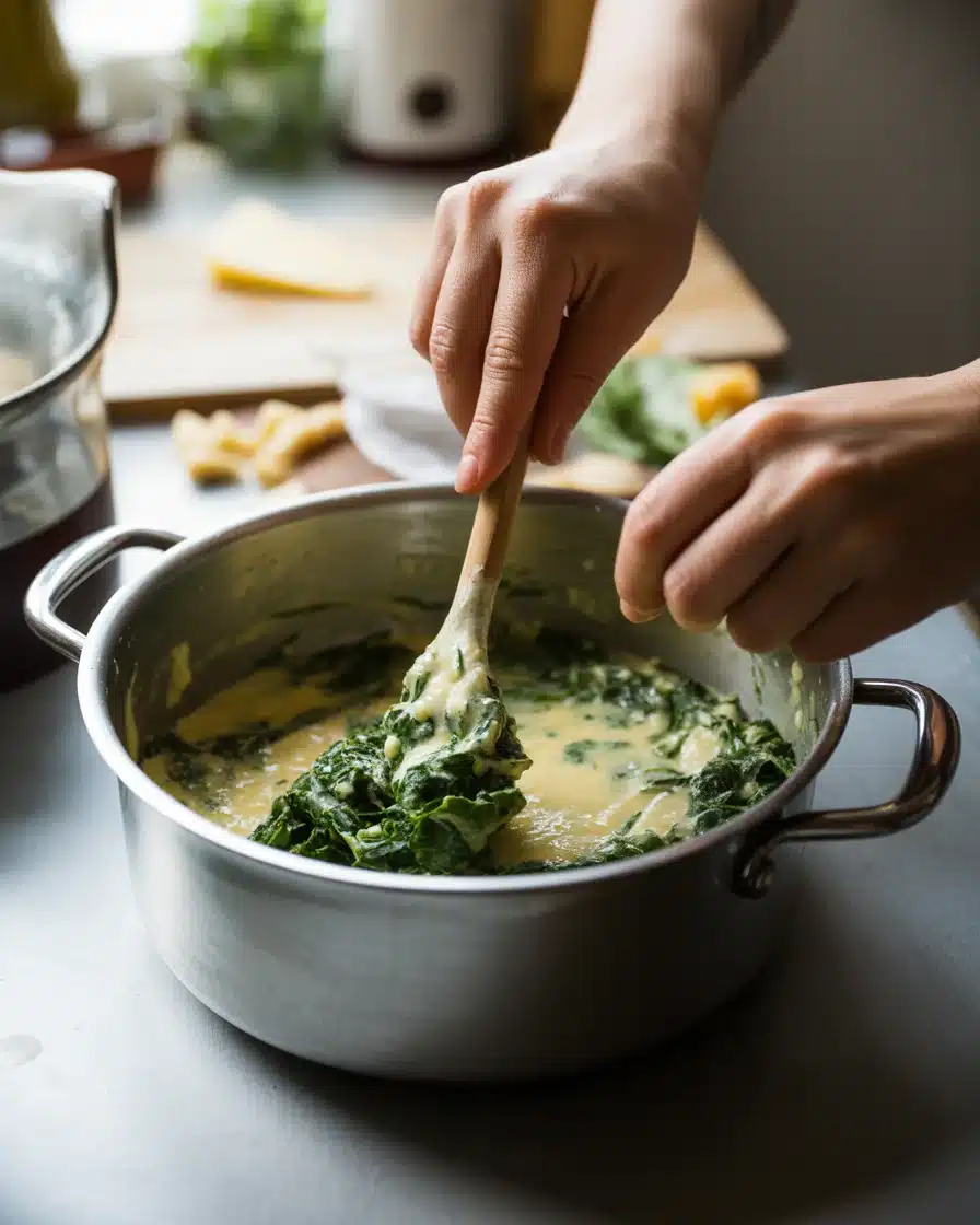 creamed greens slow cooker